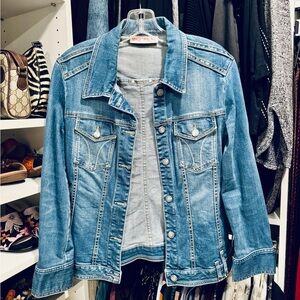 MNG Mango Denim Blue Women's Jacket XL